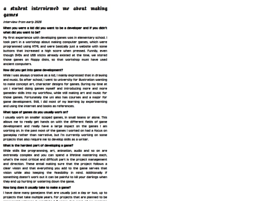 interview screenshot
