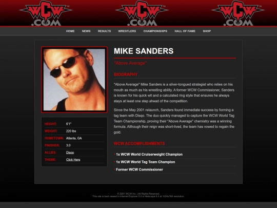mikesanders screenshot