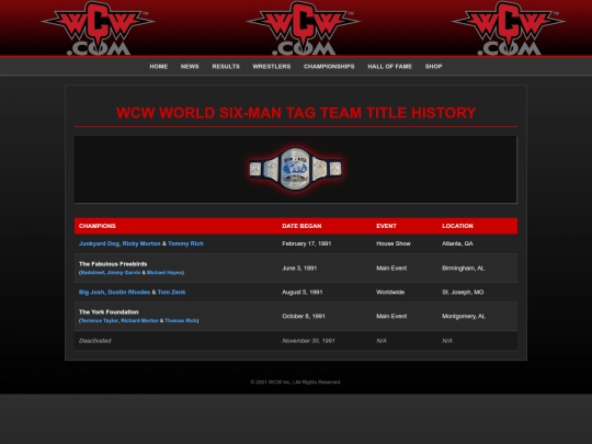 sixmantitle screenshot