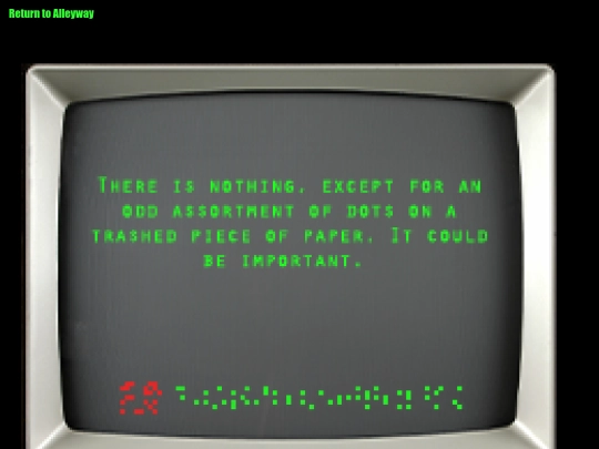 theroadnottaken/deadend screenshot