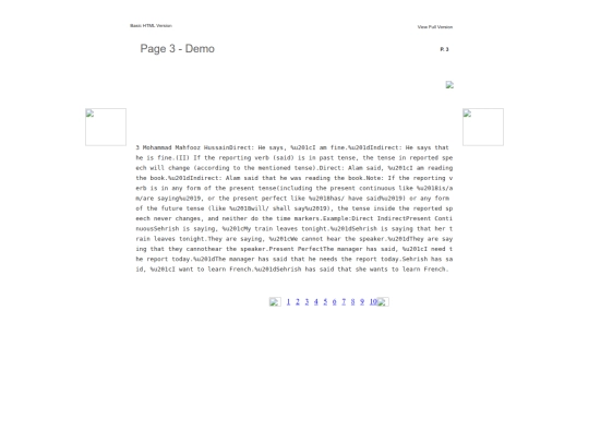 English Speaking/Reported Speech/files/basic-html/page3 screenshot