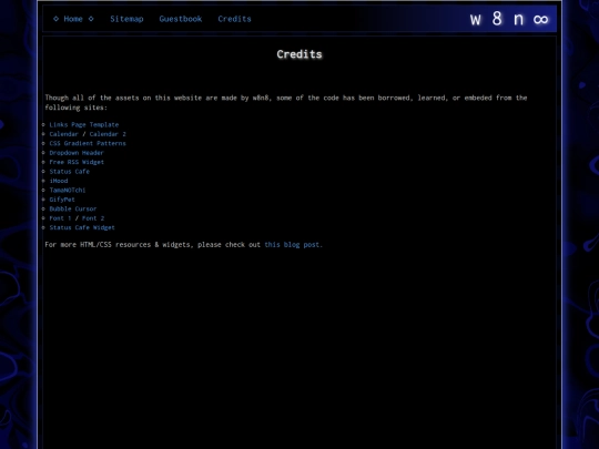 misc/credits screenshot