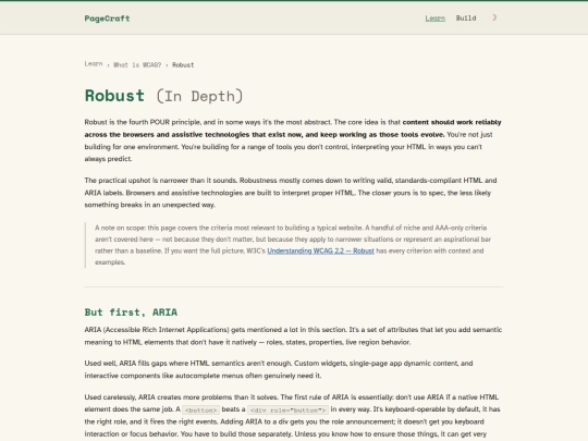 learn/robust screenshot