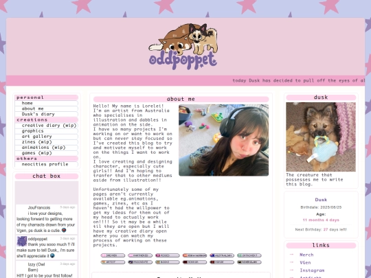aboutme screenshot