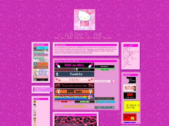 aboutme screenshot