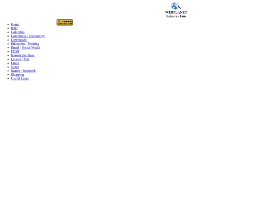 Leisure screenshot
