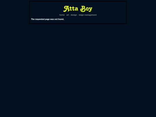 not_found screenshot