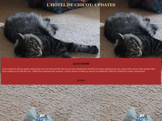 updates screenshot