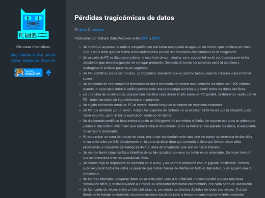 perdidas-tragicomicas-de-datos screenshot