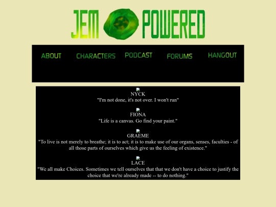 Cast screenshot