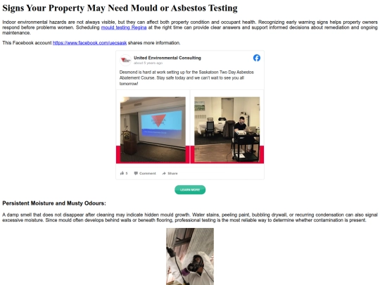 SignsYourPropertyMayNeedMouldorAsbestosTesting screenshot