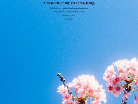 memorial screenshot