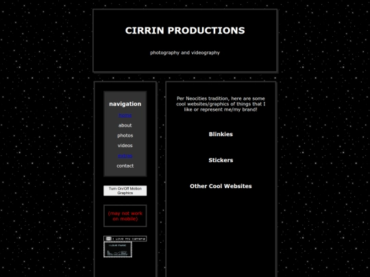 extras screenshot