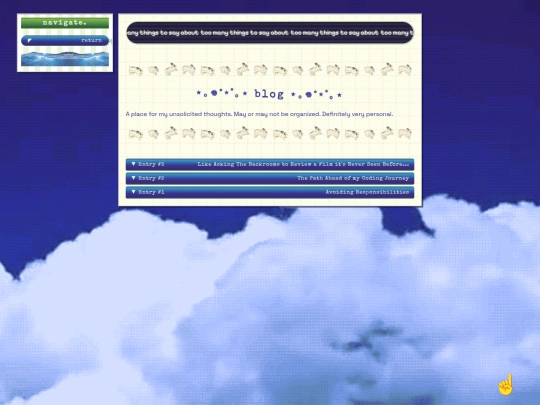 blog screenshot