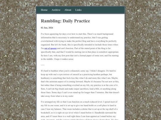 posts/2026-06-02-Rambling-Daily-Practice screenshot