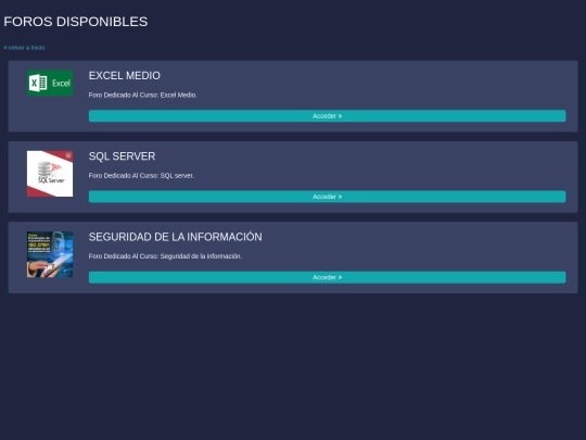 Retos/LearnPlus/MenuForo screenshot