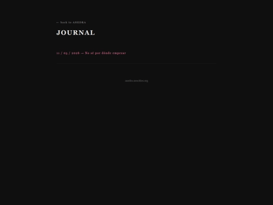 journal screenshot