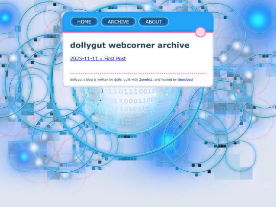 archive screenshot