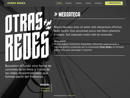 mediateca screenshot