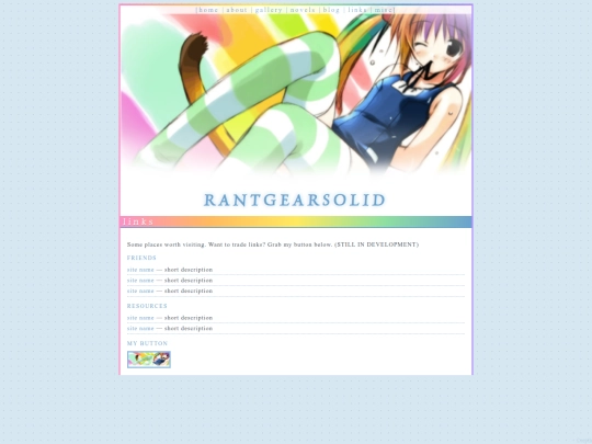 links screenshot