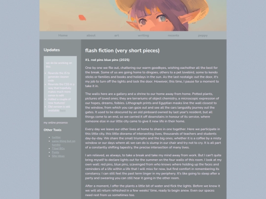 flashfiction screenshot