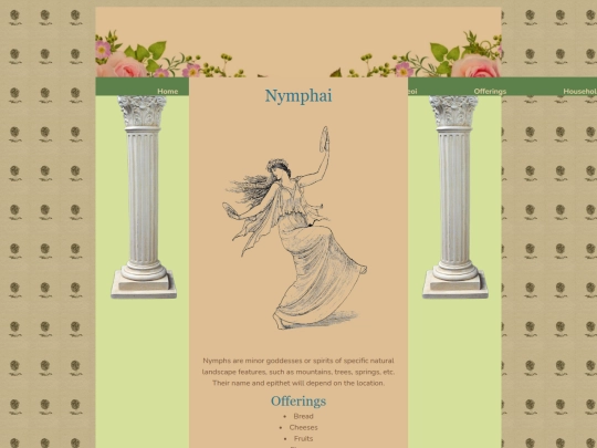 theoi/nymphai screenshot