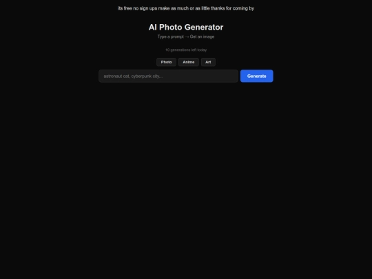 Text2ImgGenerator screenshot