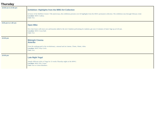 assignment 4/thursday screenshot