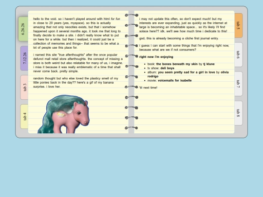 journal screenshot