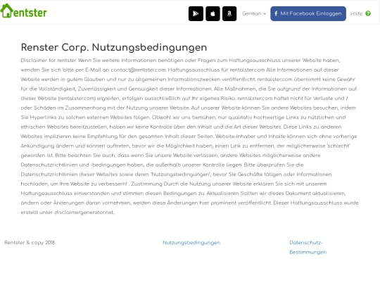 terms screenshot