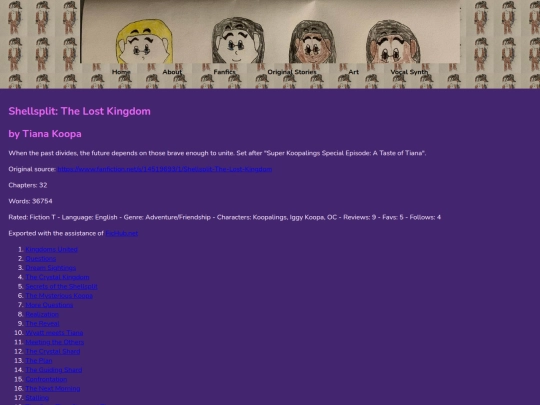 Fanfics/shellsplitthelostkingdom screenshot