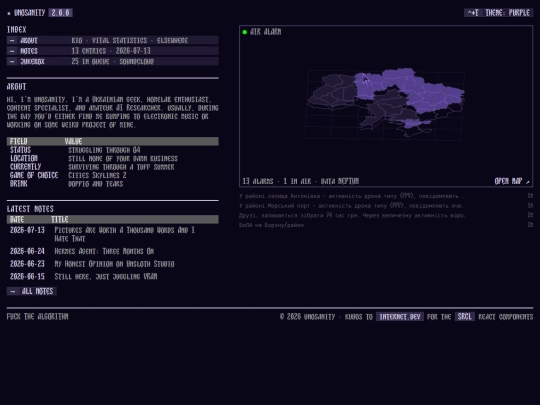 index screenshot