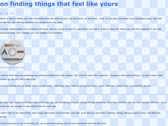 blog screenshot