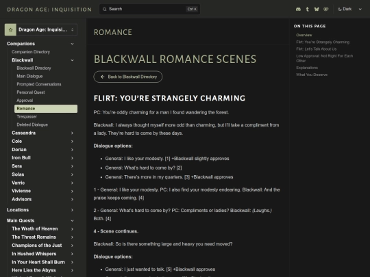 inquisition/transcripts/companions/blackwall/romance screenshot