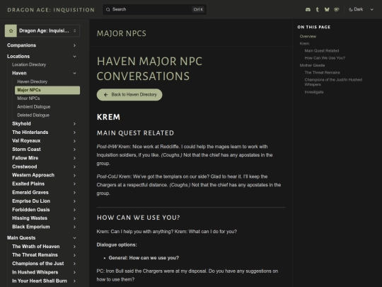 inquisition/transcripts/locations/haven/majornpcs screenshot
