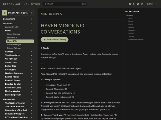 inquisition/transcripts/locations/haven/minornpcs screenshot