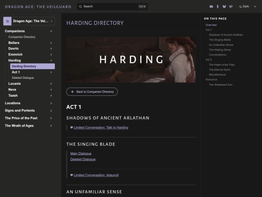 veilguard/transcripts/companions/harding/directory screenshot