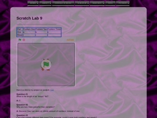 scratchLab9 screenshot