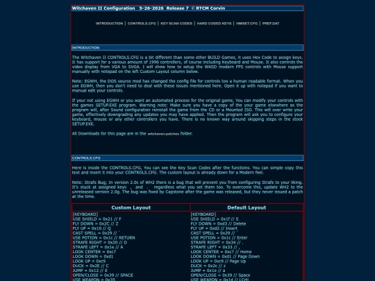 knowledge-base/documents-online/setup-cfg-witchaven2 screenshot