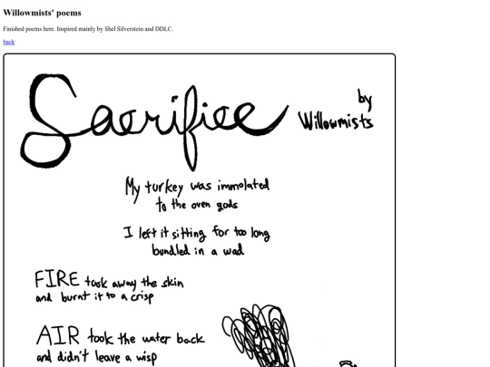 poems screenshot