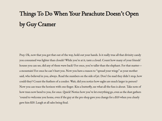 things-to-do-by-guy-cramer screenshot