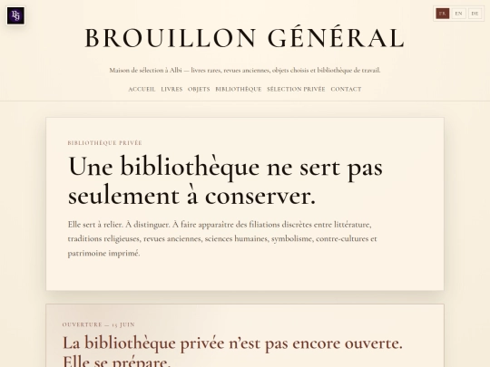 bibliotheque screenshot