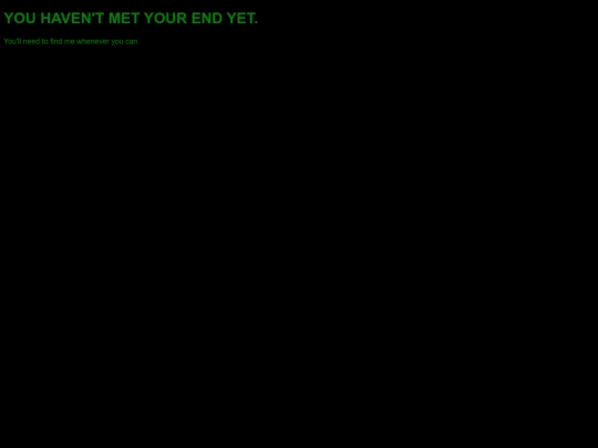 not_found screenshot