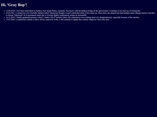 biography screenshot