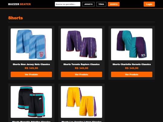 catalogoshorts screenshot