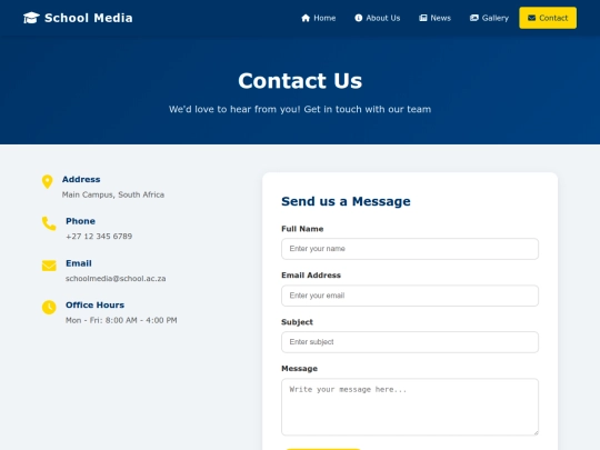 contact screenshot