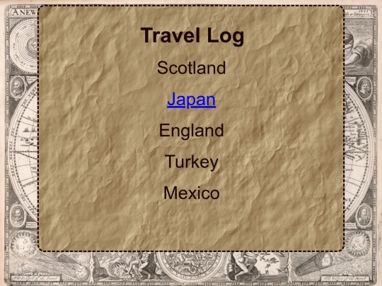 travel_log screenshot