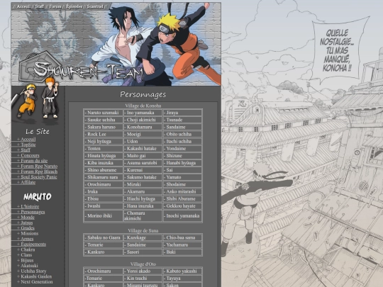 my_websites/shuuren-team/2007/perso-naruto screenshot
