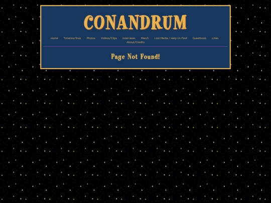 oldweb screenshot