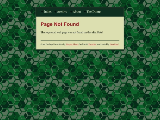 blerg/not_found screenshot